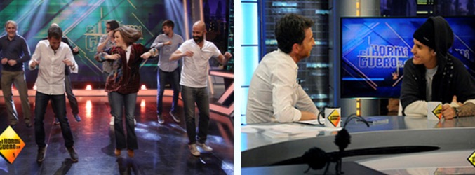 Soraya Sáenz de Santamaría y Justin Bieber, invitados de esta temporada de 'El hormiguero'